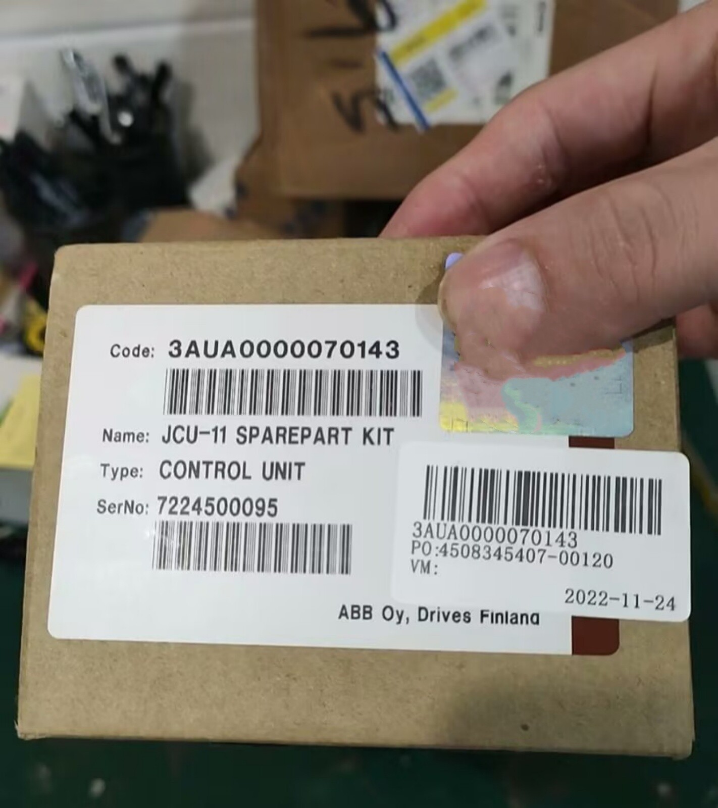 1PC ABB New 3AUA0000070143 Main Board fedex or DHL