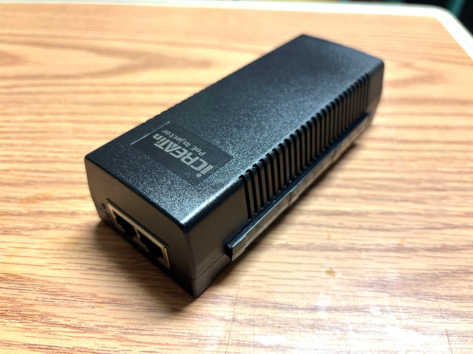iCreatin Gigabit Ultra PoE+ Injector Adapter w/ 65W Power Over Ethernet for