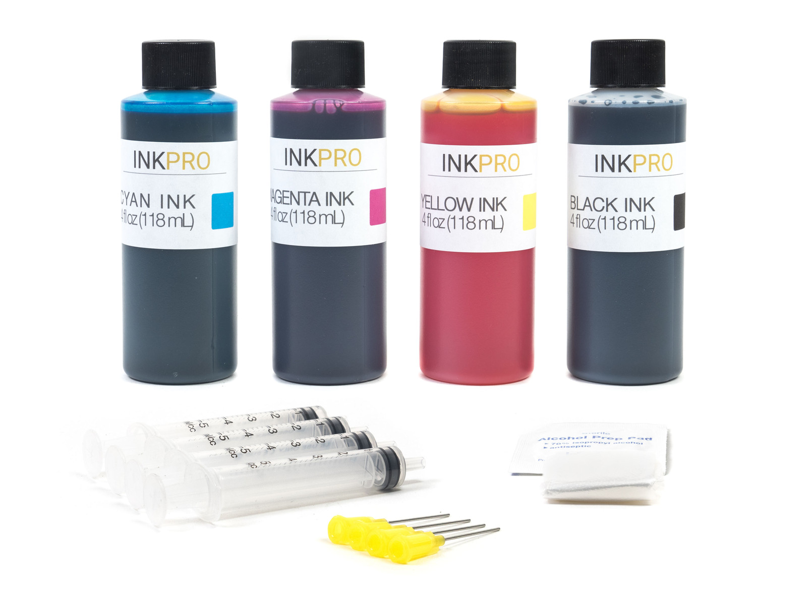 Hyrax Trading Premium Combo Ink Refill Kit for HP 60/61/62/63/64/65/67/XL 118mL