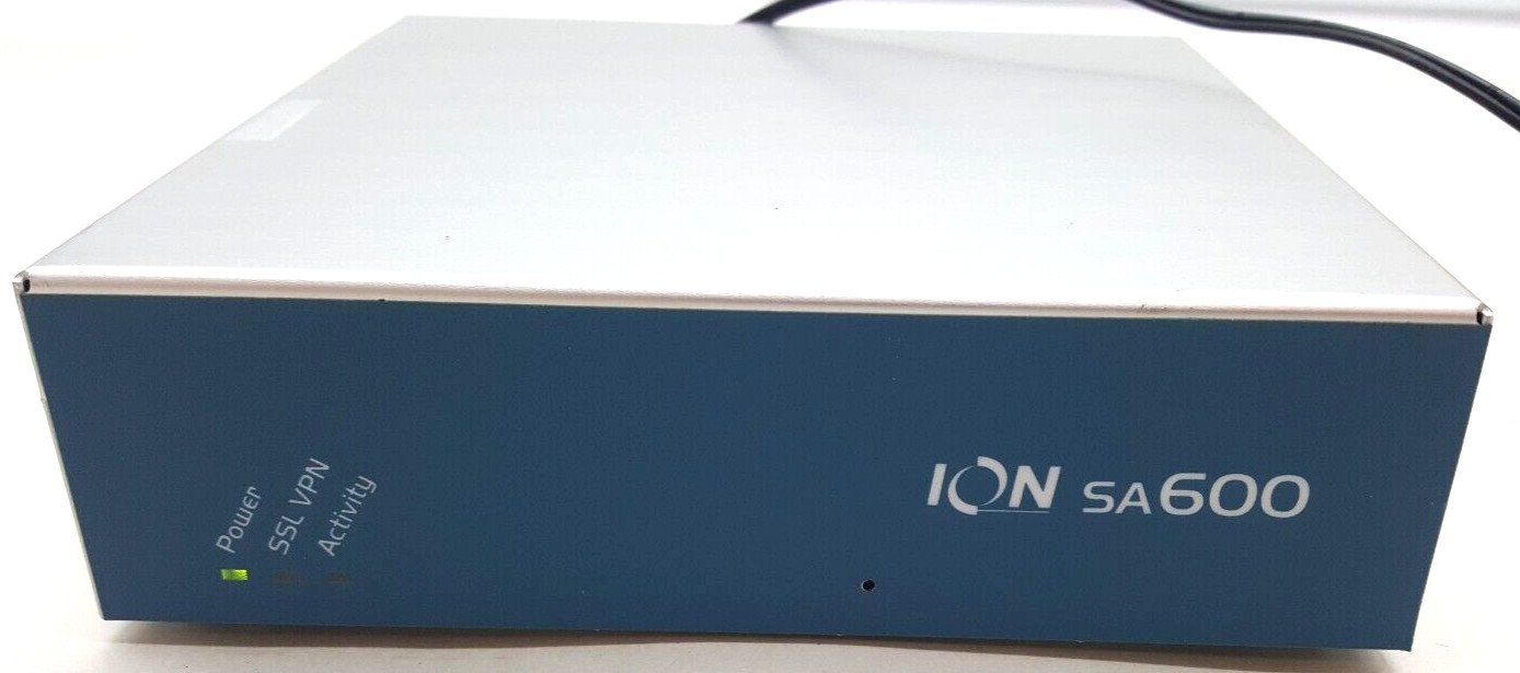 ION API Technologies SA600 SERIES SA603 Secure Appliance w/Power Ac Adapter
