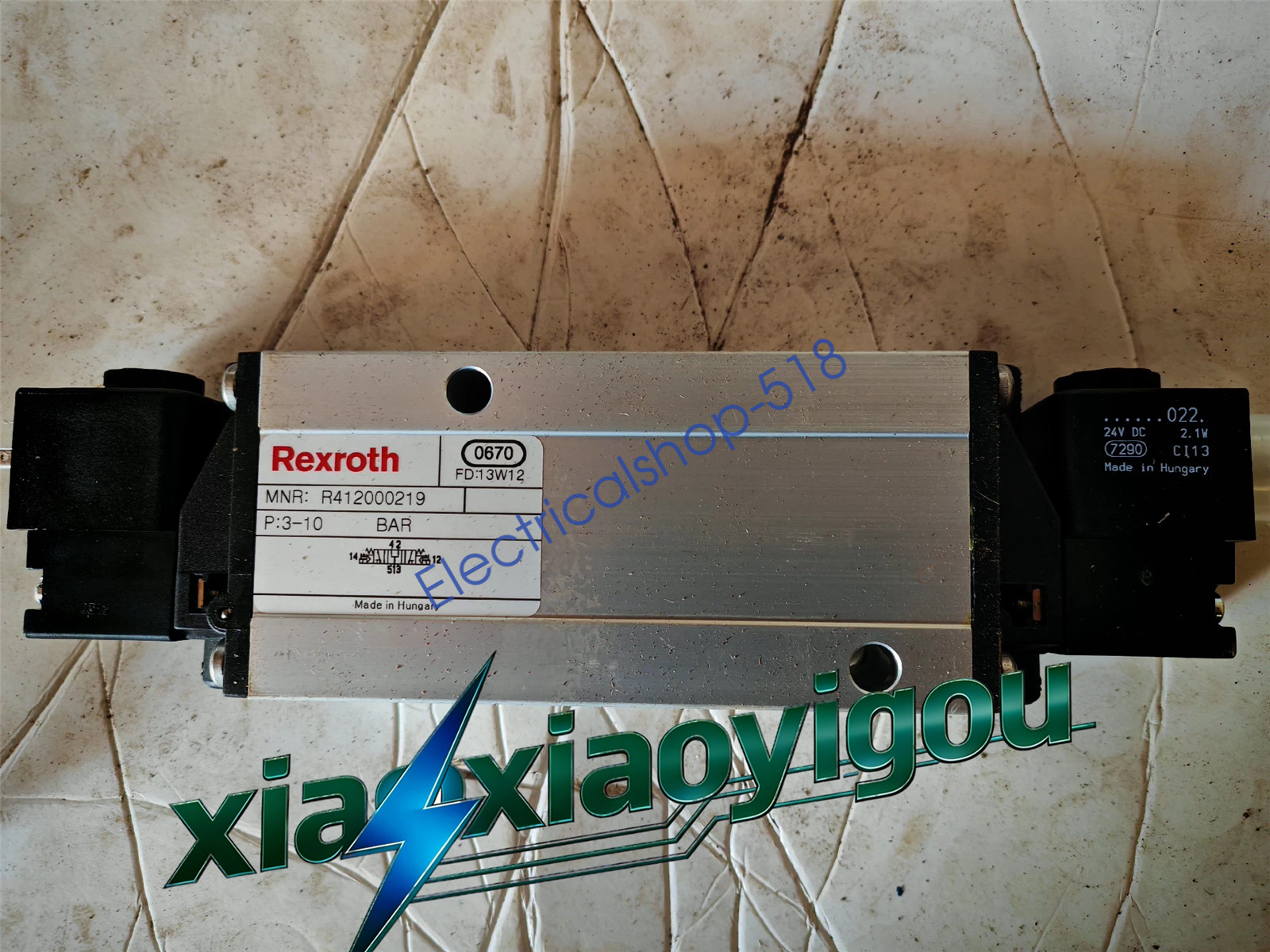 1PC REXROTH R412000219 Pneumatic Solenoid valve DHL/FedEx