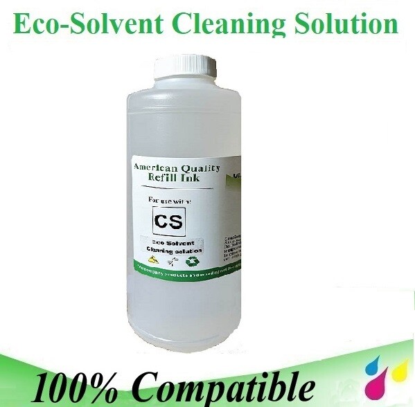 Eco Solvent Cleaning Solution 250ml Plus tool for Roland Mutoh Mimaki printer