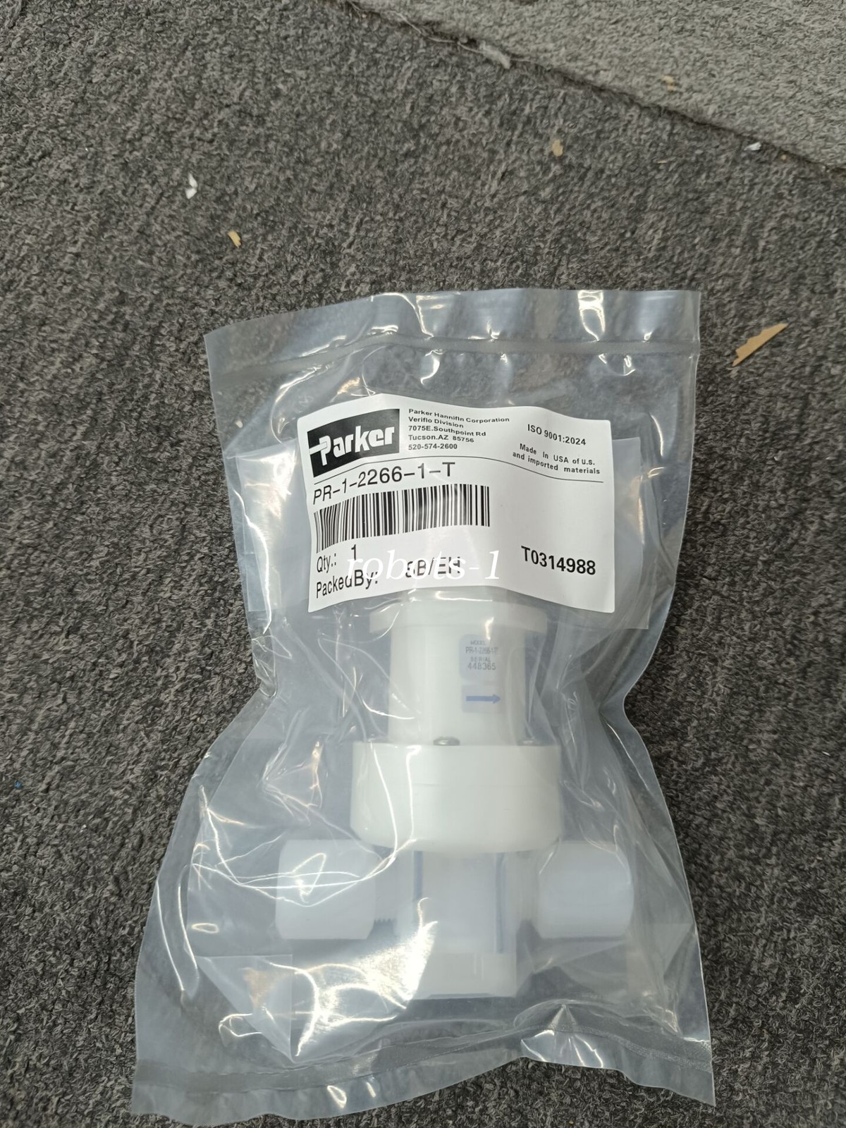 1PCS PR-1-2266-1-T Parker Pressure regulating valve Brand New Fast shipping