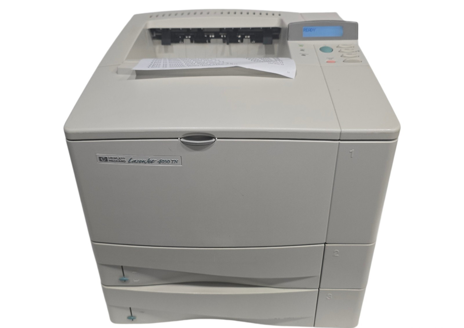 HP LaserJet 4050DTN Monochrome Printer Duplex Network Extra Tray Tested
