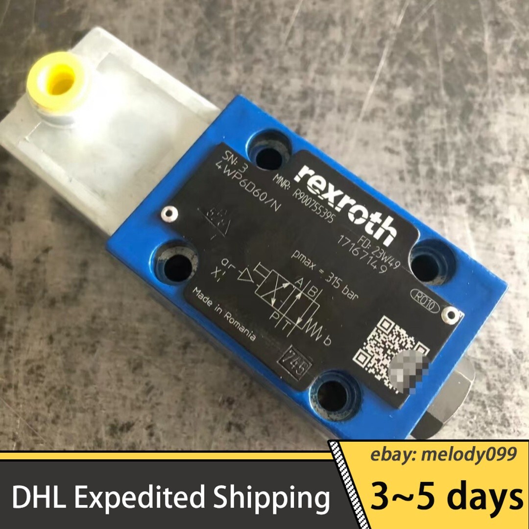 NEW Rexroth valve R900755395 4WP6D6X/N FedEx or DHL