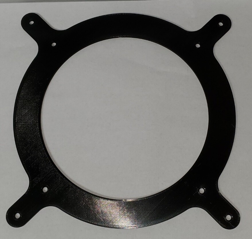 Custom PC Mounting Flat 140mm to 180mm Fan Adapter Converter Mod