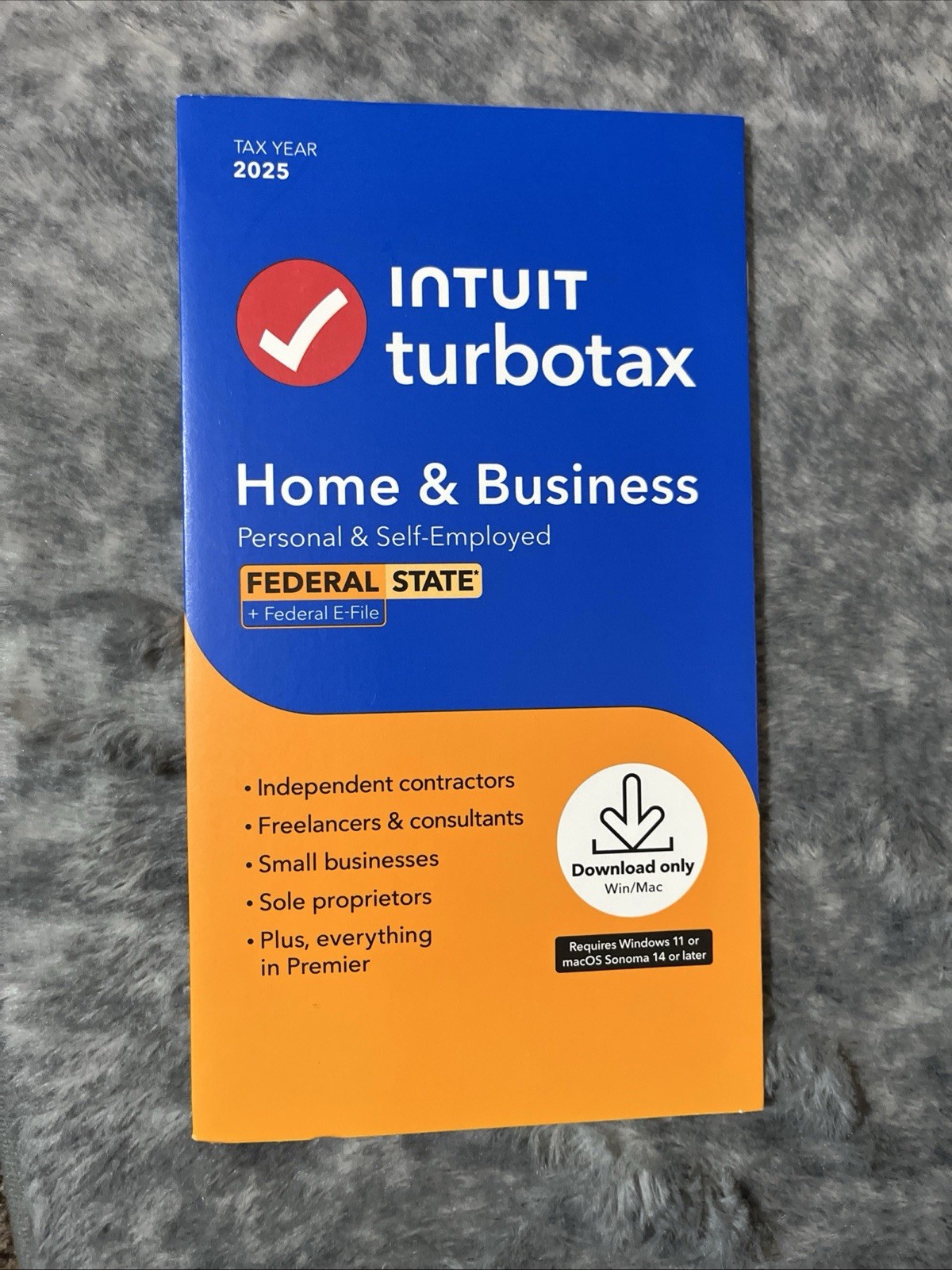 2025 Intuit Turbo Tax Mac/Windows Home and Business BRAND NEW