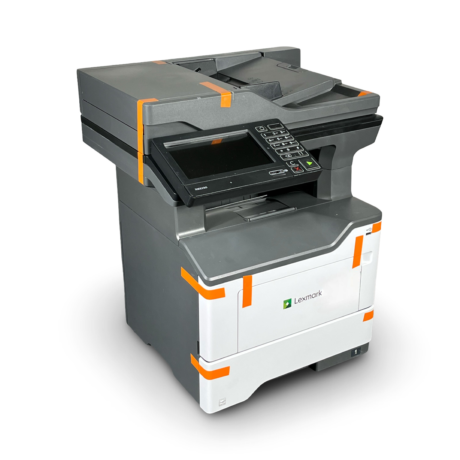Lexmark XM3250 Mono Laser Printer Copy Scan Fax Duplex Network 36S0940