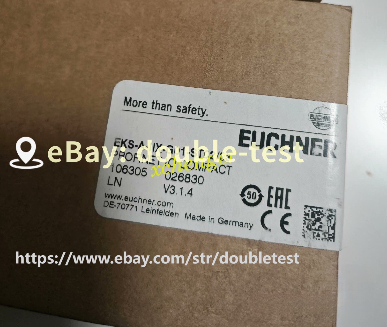 1PCS Euchner 106305 Safety Module EKS-A-IIX-G01-ST02/03 new via FedEx or DHL#dou