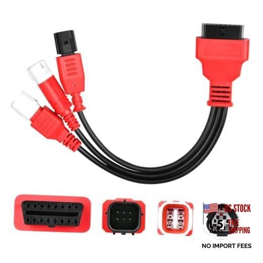 Original 3-in-1 OBD2 Adapter Cable,16 Pin to 6/4/3 Pin OBD Diagnostic | OBD2