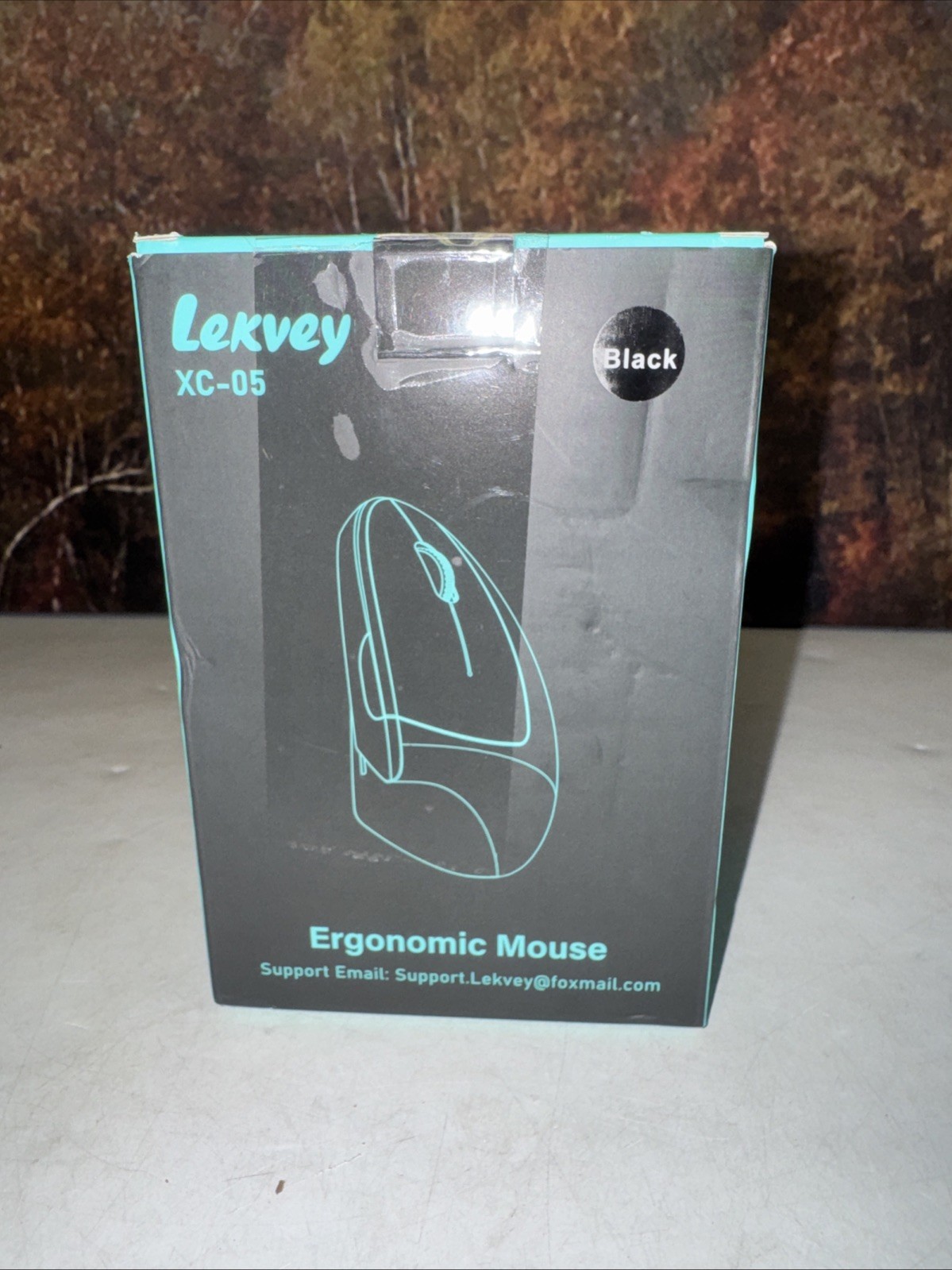 Lekvey Ergonomic Mouse, Vertical Wireless Mouse - Rechargeable 2.4GHz Optical...