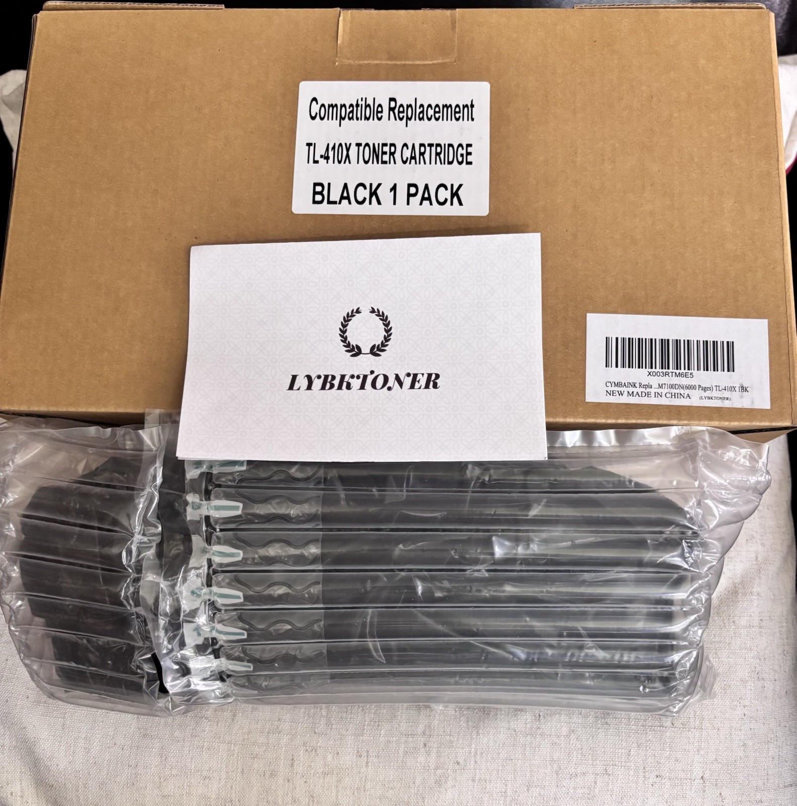 TL410X BLACK Replacement Toner Cartridge