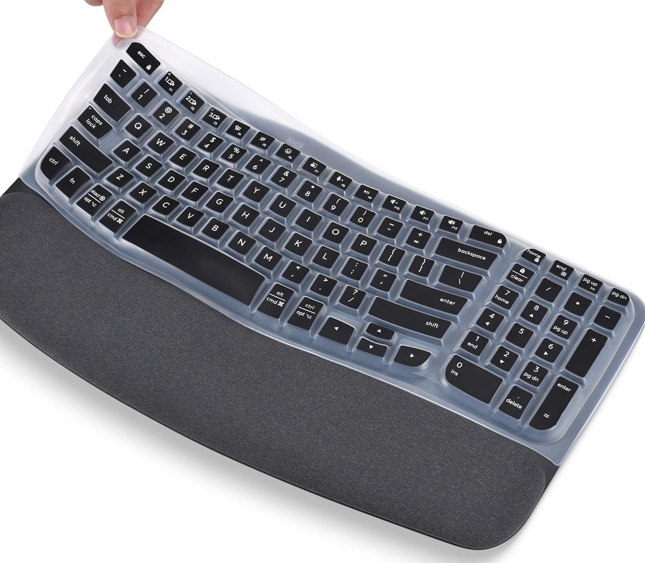 eyboard Cover for Logitech Wave Keys MK670 Combo Keyboard Skin, Logitech Wave Ke