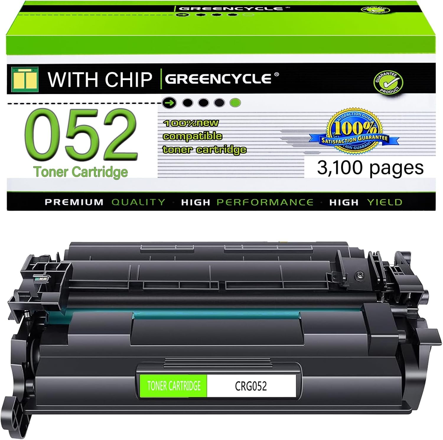 CRG052 Toner Cartridge Compatible with Canon imageCLASS MF426dw MF424dw MF429dw