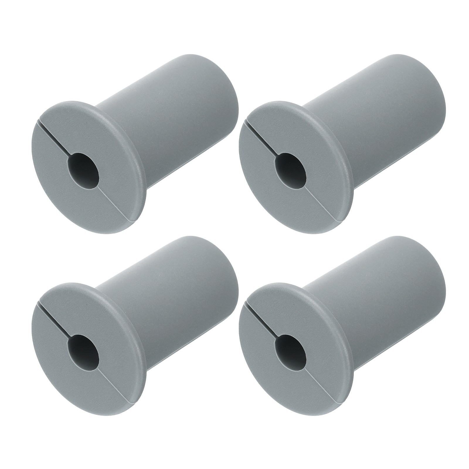 4Pcs Wall Grommets for Cables 3/4 Inch Cable with 7mm Hole Silicone Grey