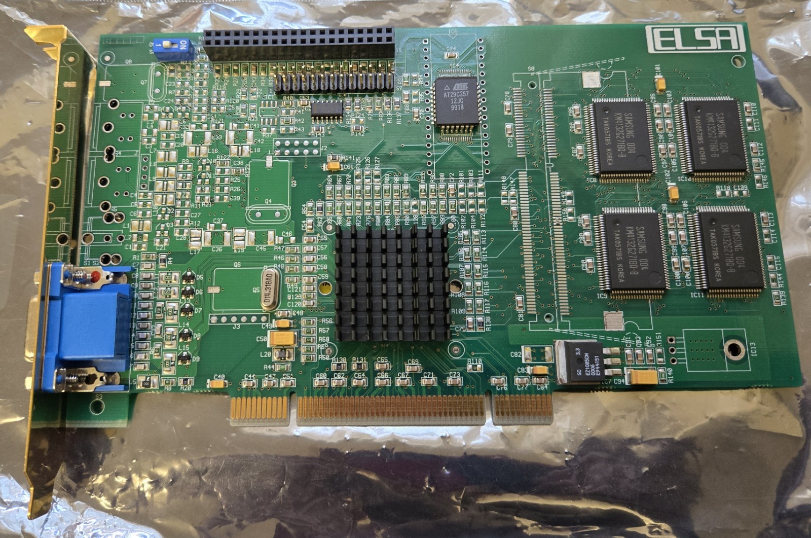 TESTED ELSA GLoria Synergy-8 vintage 8mb PCI video card - Windows 95 98 NT