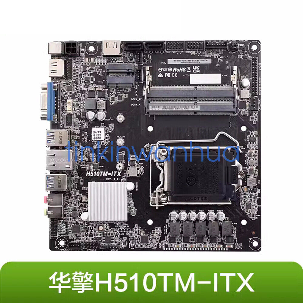 For ASROCK H510TM-ITX Thin-mini-iTX All-in-One Machine MotherBoard Test OK