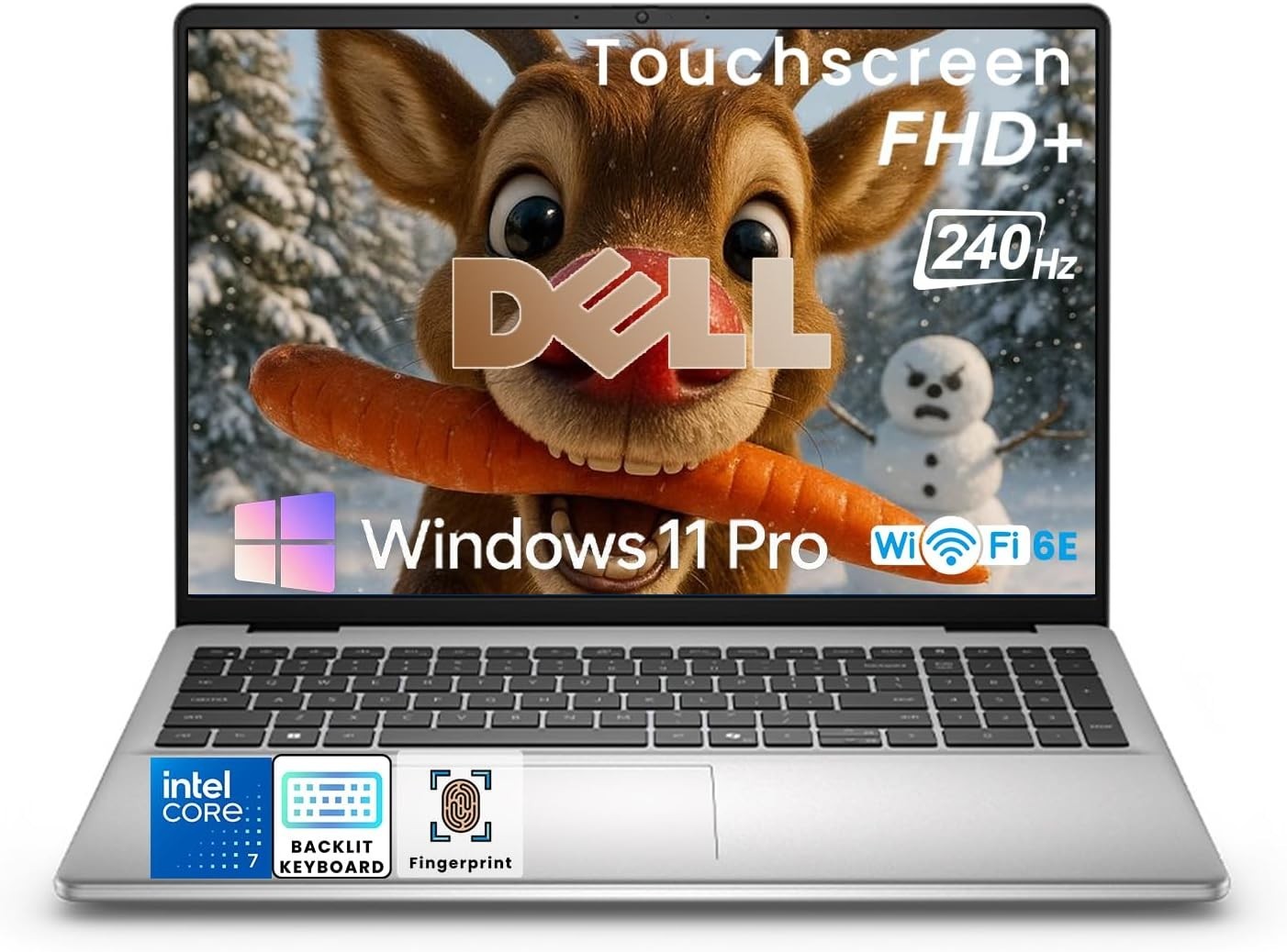 Dell 16" DC16251 Touchscreen Laptop, Intel Core 7 150U, 32GB RAM + 1TB SSD