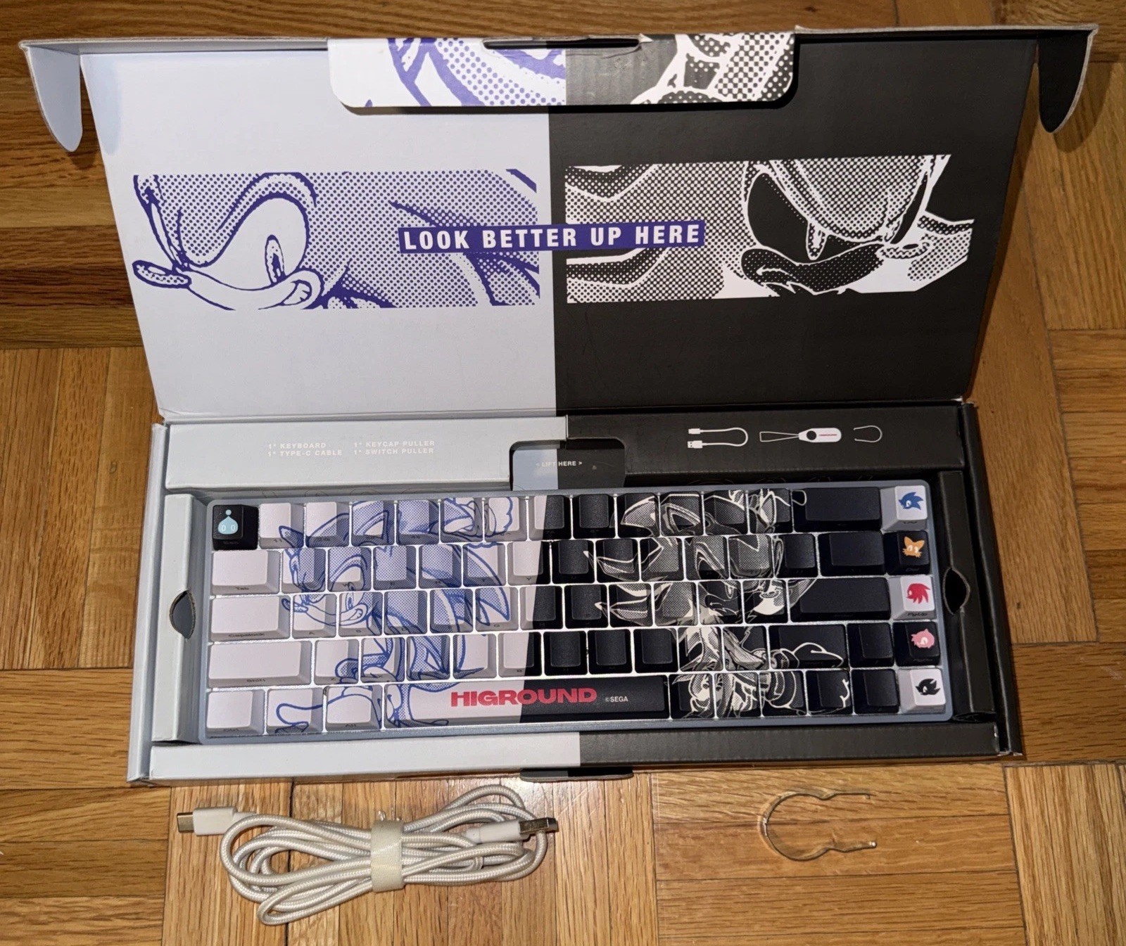 Higround x Sonic Adventure Keyboard