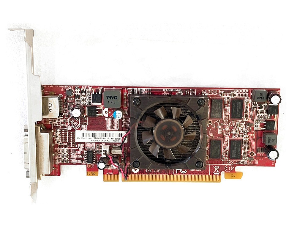 AMD HDMI Video Card PCIe GPU with 512MB VRAM for Windows 10 / 11
