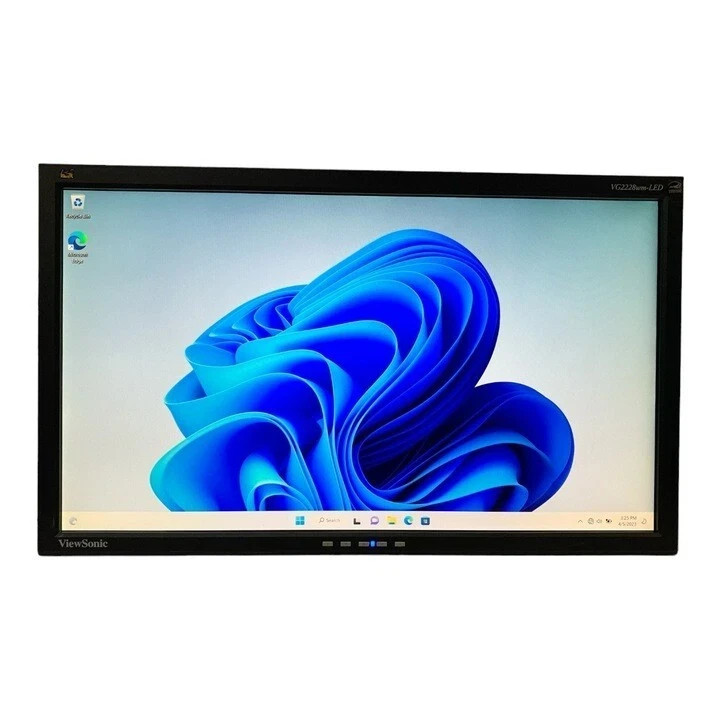 LOT 2 ViewSonic 22" VG2228wm-LED HD 1080p Display Monitor w/Speakers No Stand