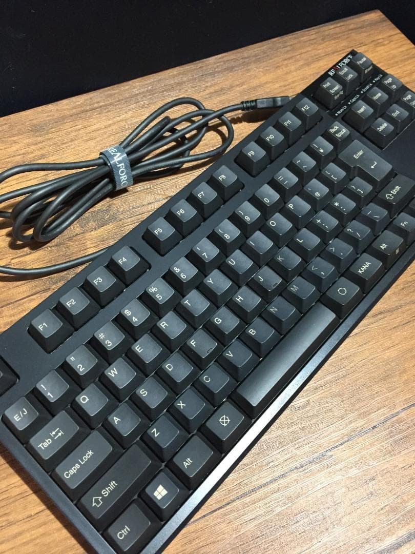 Topre REALFORCE R2TL-JP4-BK Tenkeyless 45g Japanese Layout Wired Keyboard Black