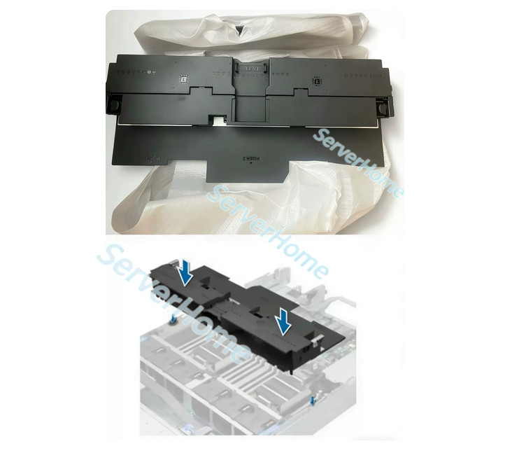 Dell 5KT00 GPU Cooling Air Shroud Baffle Fit R760 R7625 Genuine New Factory Dust