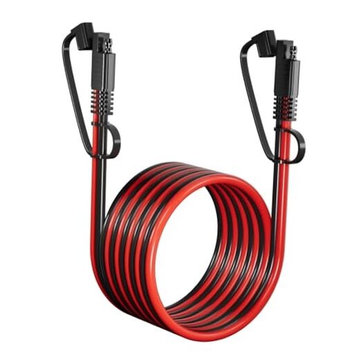 SAE Extension Cable 12AWG, SNLLMZI SAE to SAE Extension Cord DC Power 15FT