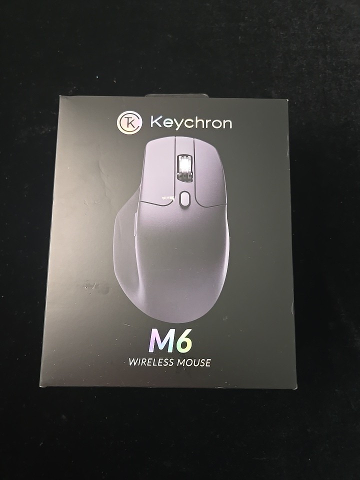 Keychron M6 Silent Wireless Gaming Mouse, Programmable, for Windows/Mac/Linux –