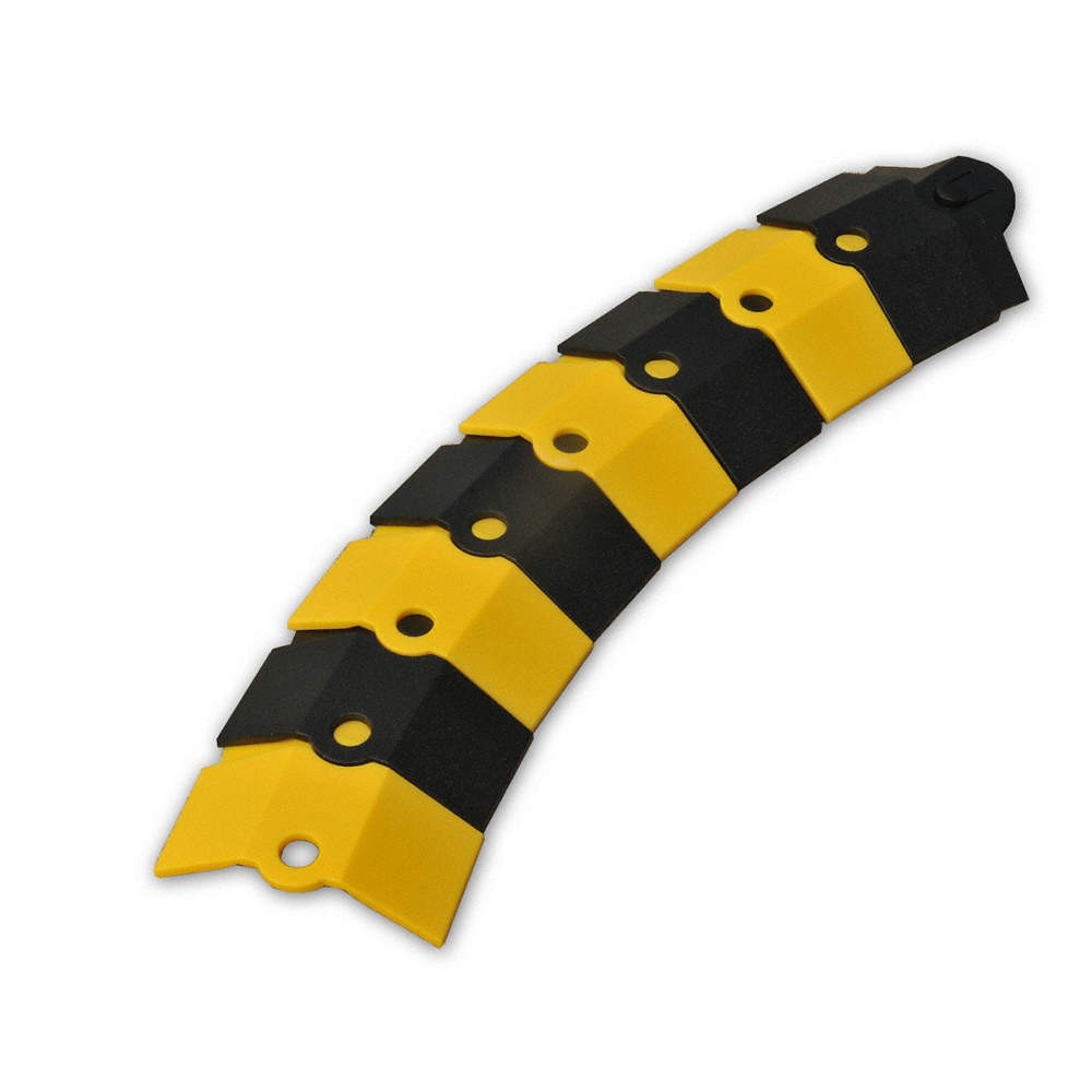 ULTRATECH 1801 Cable Protector,Drop Over,1 Channel,1ft. 14N917