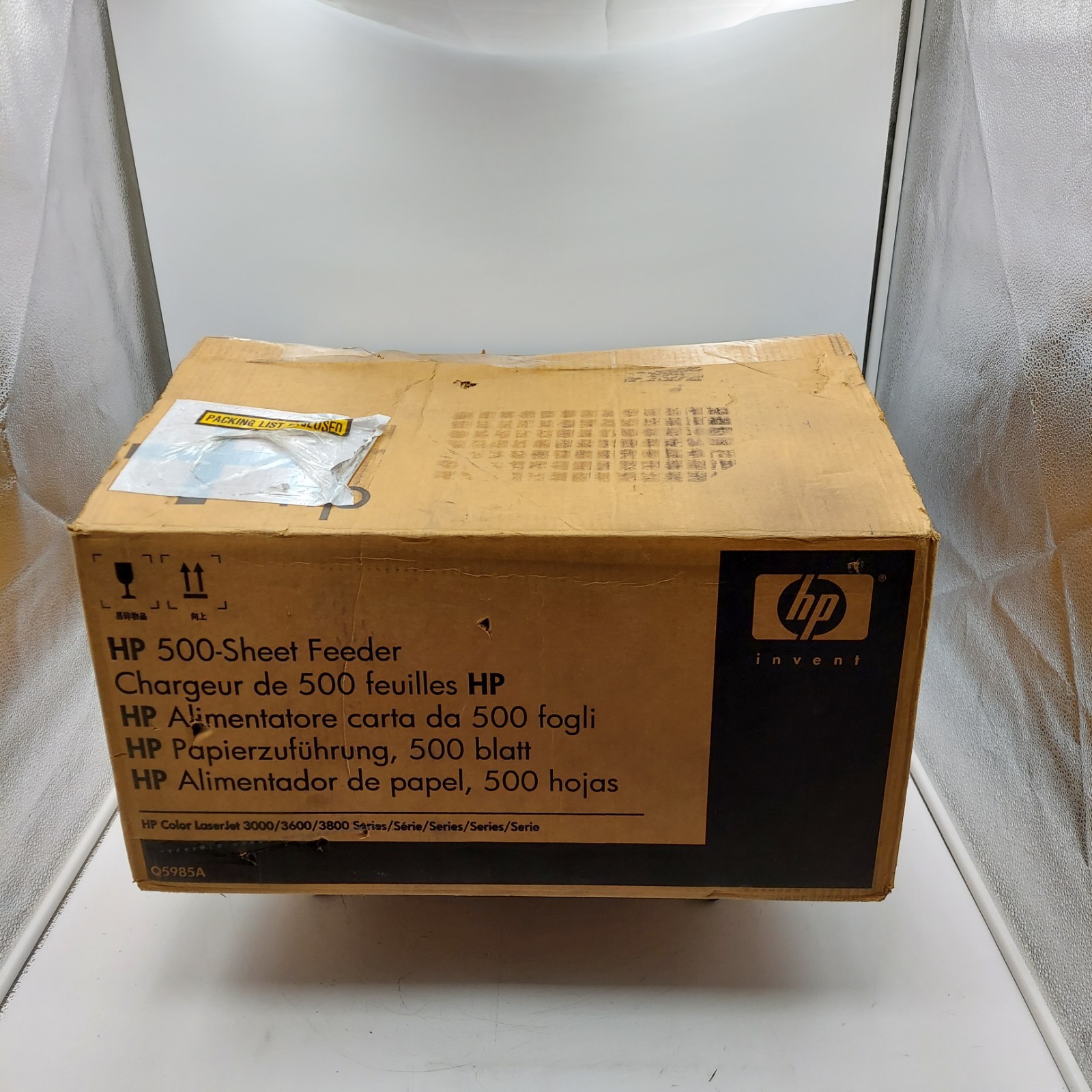 Q5985A Genuin OEM HP 500 Sheet Paper Tray for Color LaserJet 3000, 3600 and 3800