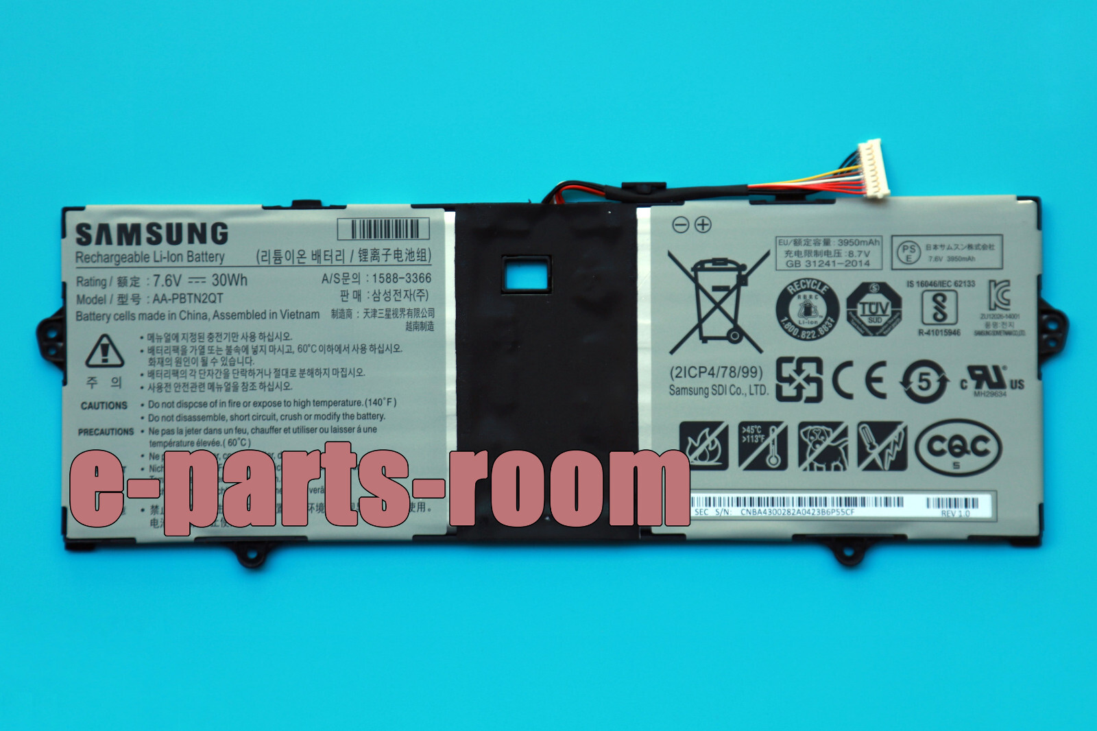 New Genuine AA-PBTN2QT Battery for Samsung NOTEBook 9 13.3 NP900X3N NT900X3N