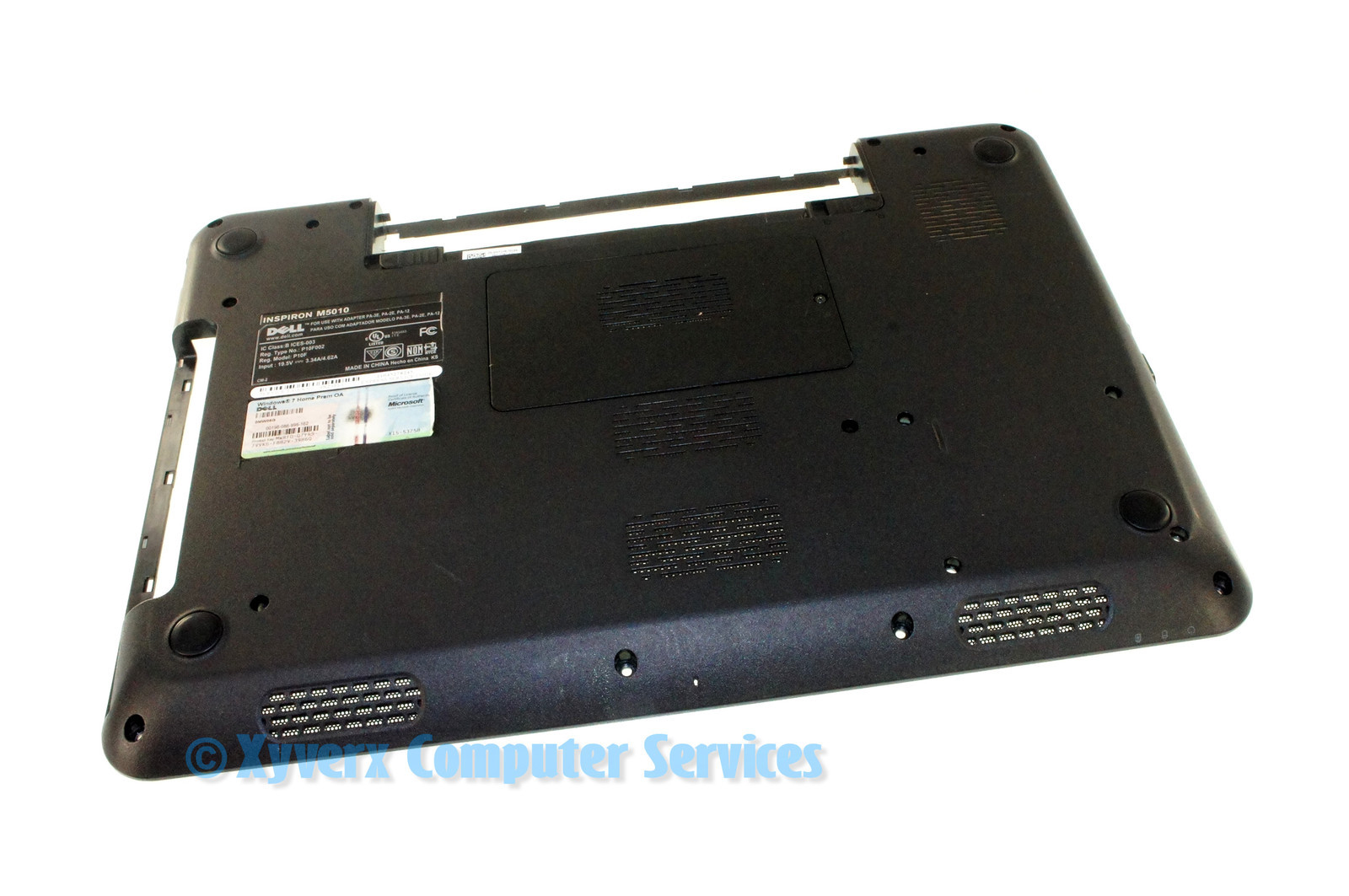 YFDGX GENUINE ORIGINAL DELL BASE W/ PLASTIC COVER INSPIRON N5010  (GRD A-)(BE71)