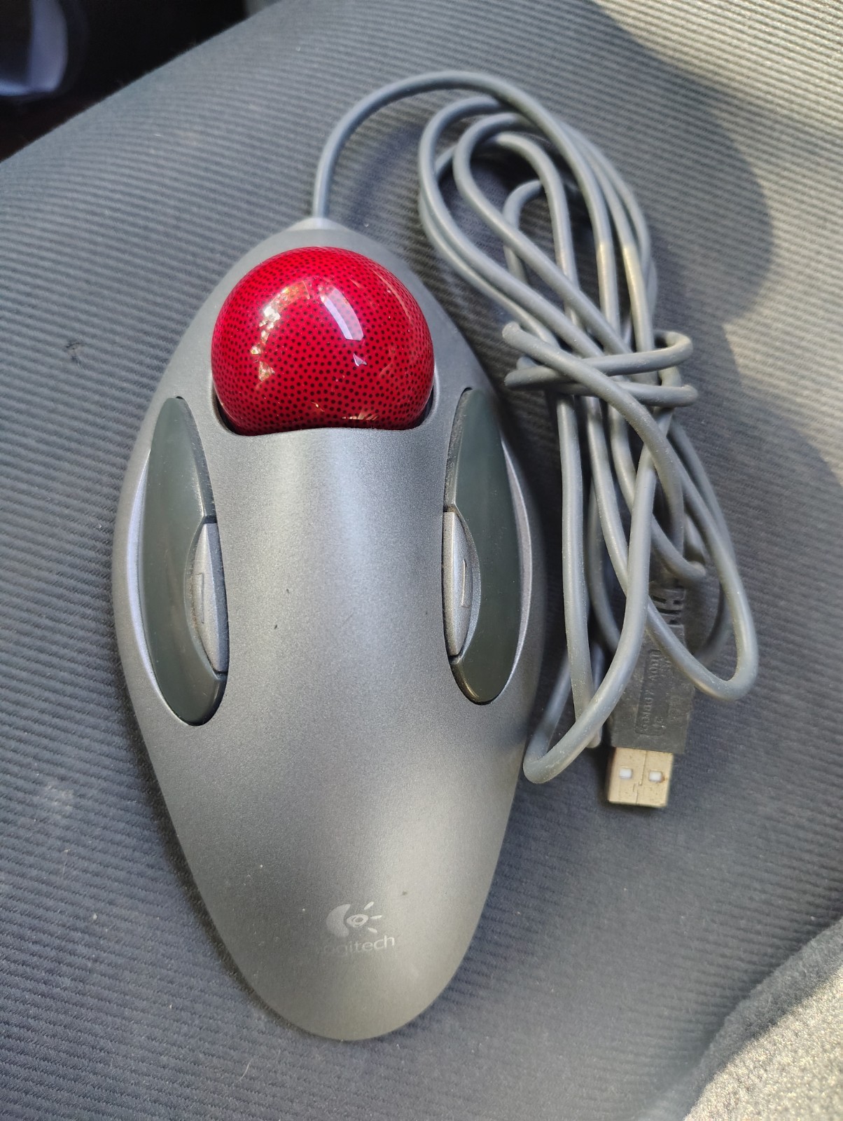 Logitech Trackman Marble USB T-BC21 Mouse (804377-0000)