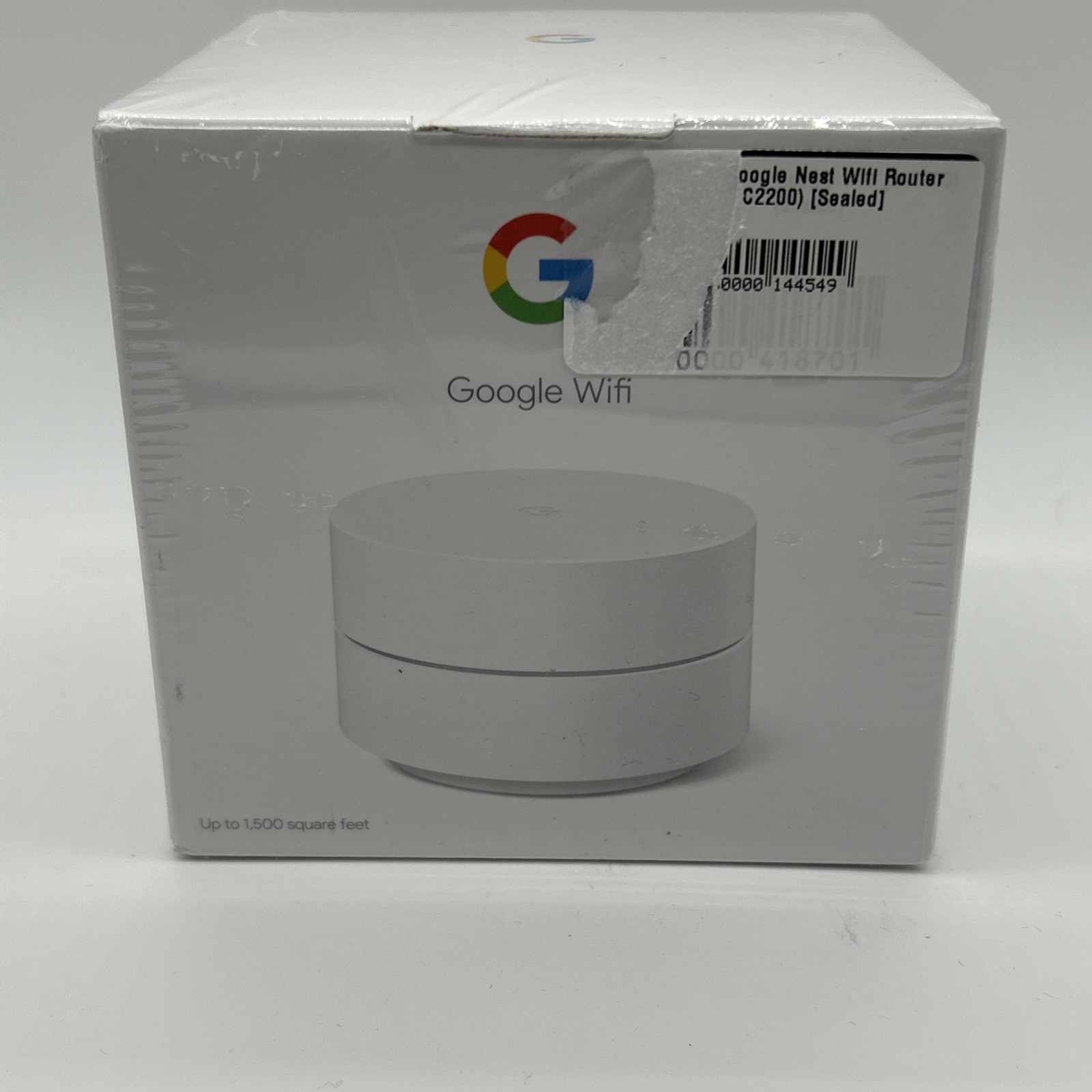 Google Wifi Whole Home Wi-Fi System - White (GA02430-US) / New SEALED