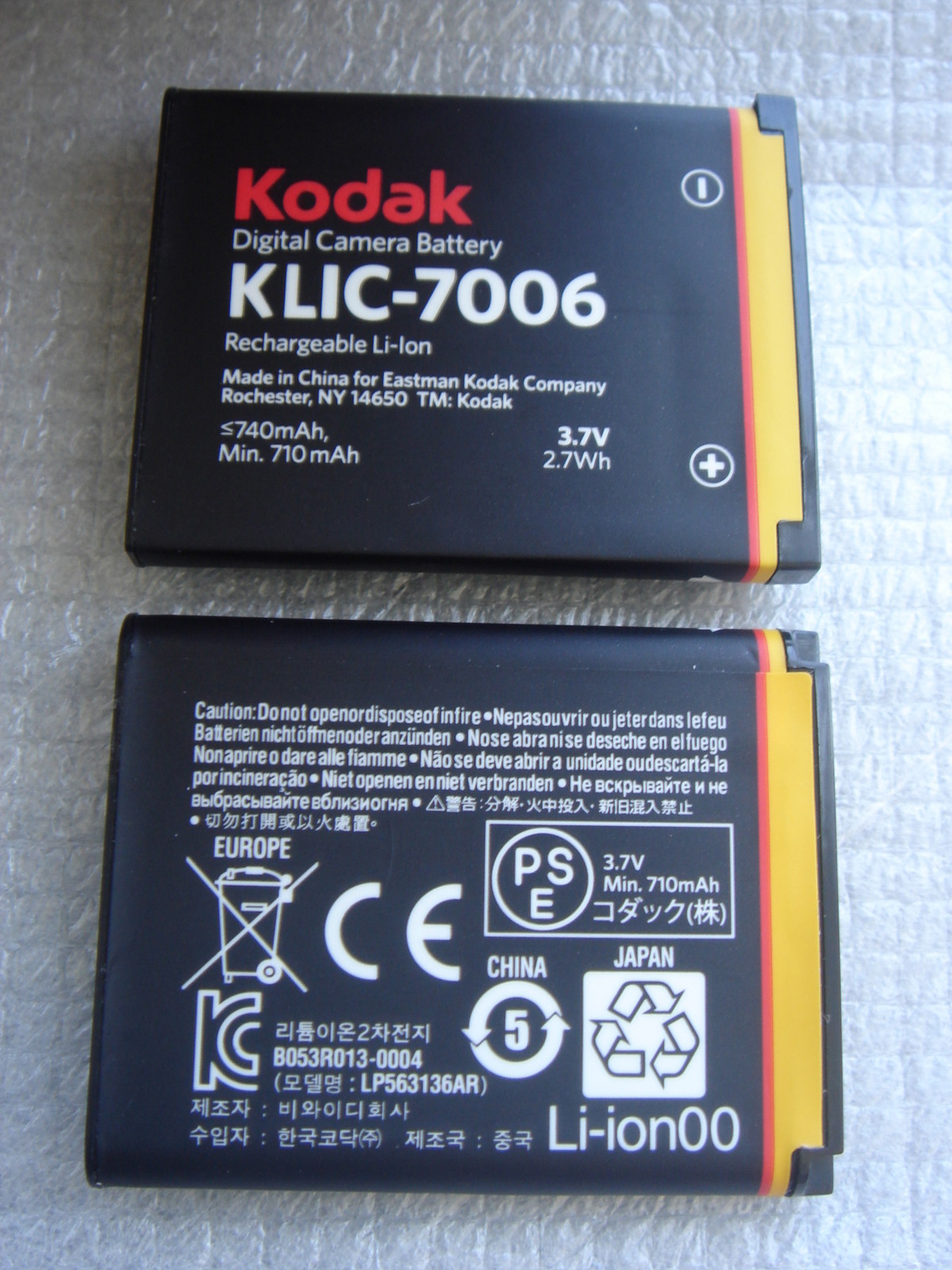 Original Battery Olympus Li-40B Li-42B FE-150 Zoom FE-160 FE-190 FE220