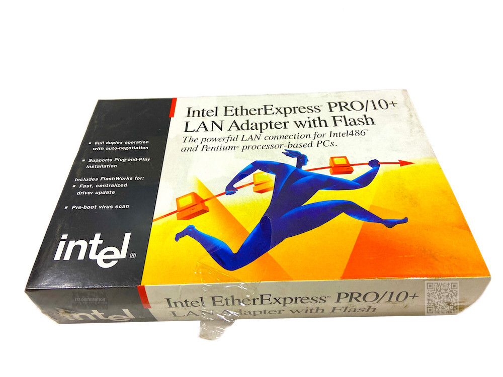 PCLA8225B I New Intel EtherExpress PRO/10+ LAN Adapter with Flash Intel486 PC
