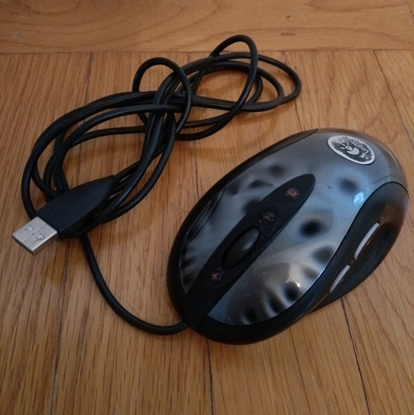 For Logitech MX518 Wired Optical Gaming Mouse M/N M-BS81A P/N Thumb Button