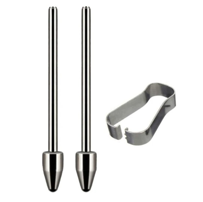 Replacement Pen Tips for Kindle Scribe Never Wears Out 2 Durable Metal Tips Nibs
