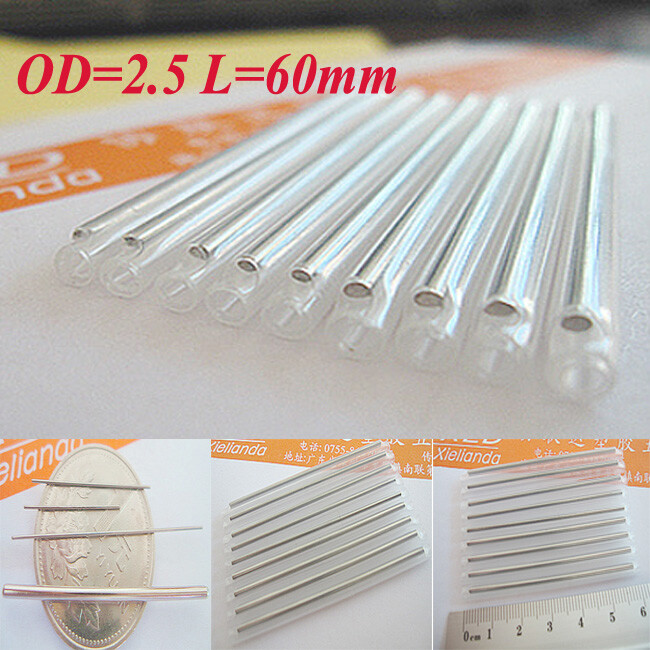 400PCS Fiber Optic Fusion Splice protection Sleeve Shrink Tube OD2.5mm 60mm  