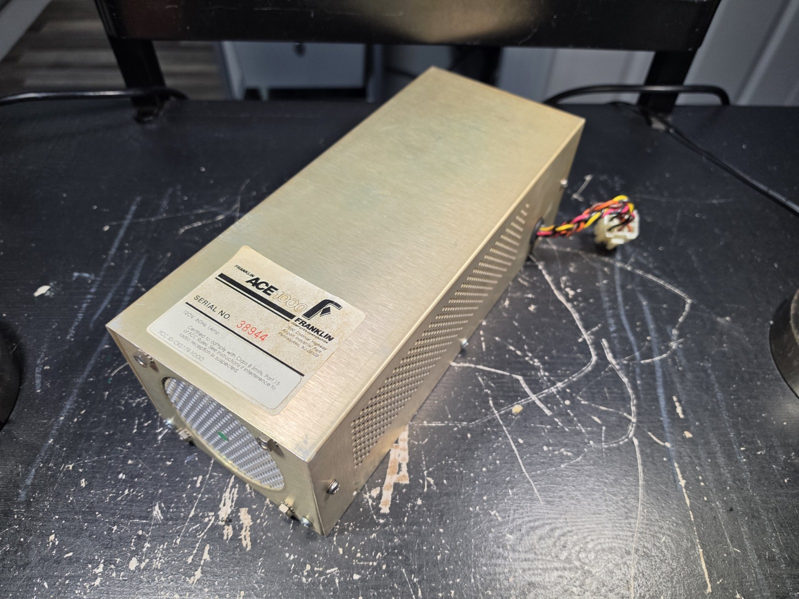 FULLY RECAPPED Vintage Apple II Clone Franklin ACE 1000 1200 Power Supply