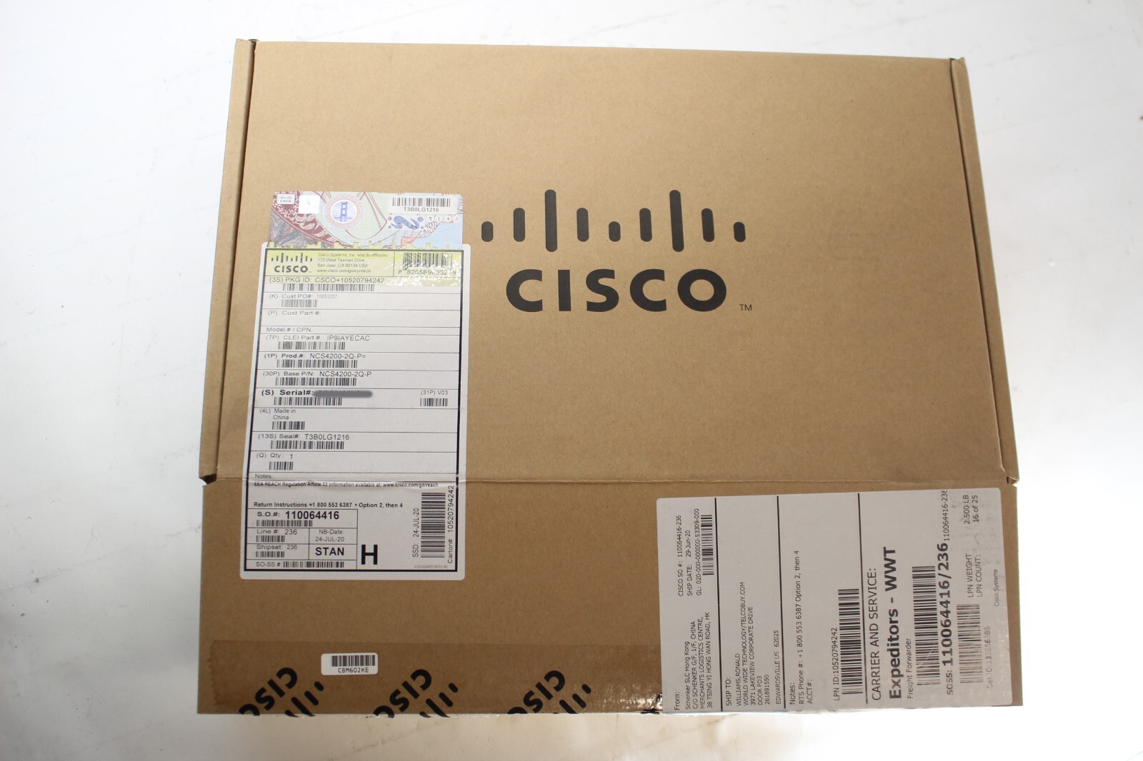 Cisco NCS 4200-2Q-P 2x 40G Line Card - QSFP  Module  68-5963-03 A0 1Year warran