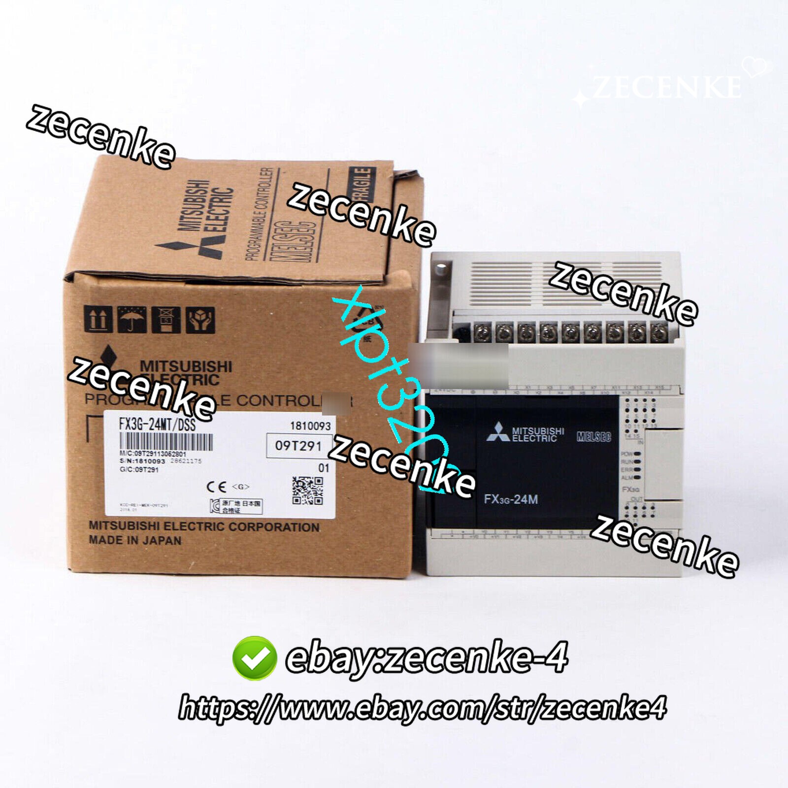 FX3G-24MT/DSS New Mitsubishi PLC Module FedEx or DHL