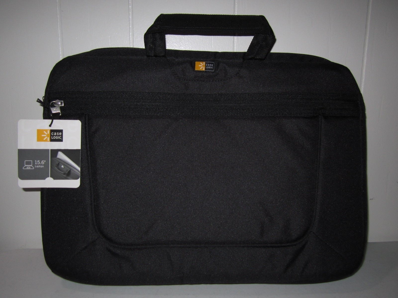 Case Logic #3201492 Primary 16 Briefcase Nylon Padded 15.6in Laptop Bag New