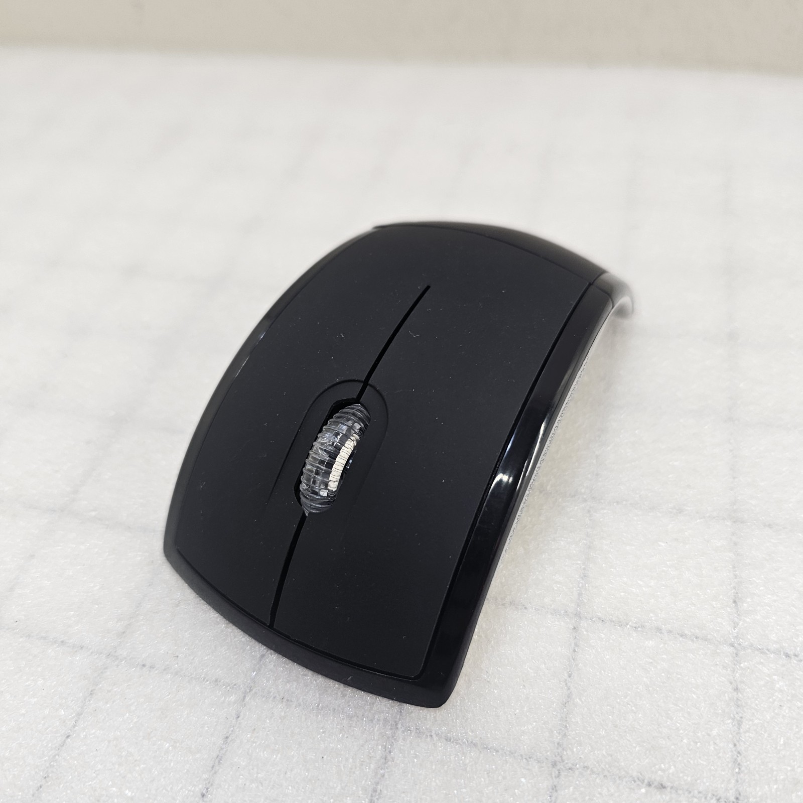 Foldable Arc Touch Wireless Mouse 2.4GHz Optical Touch Receiver PC Laptop USA