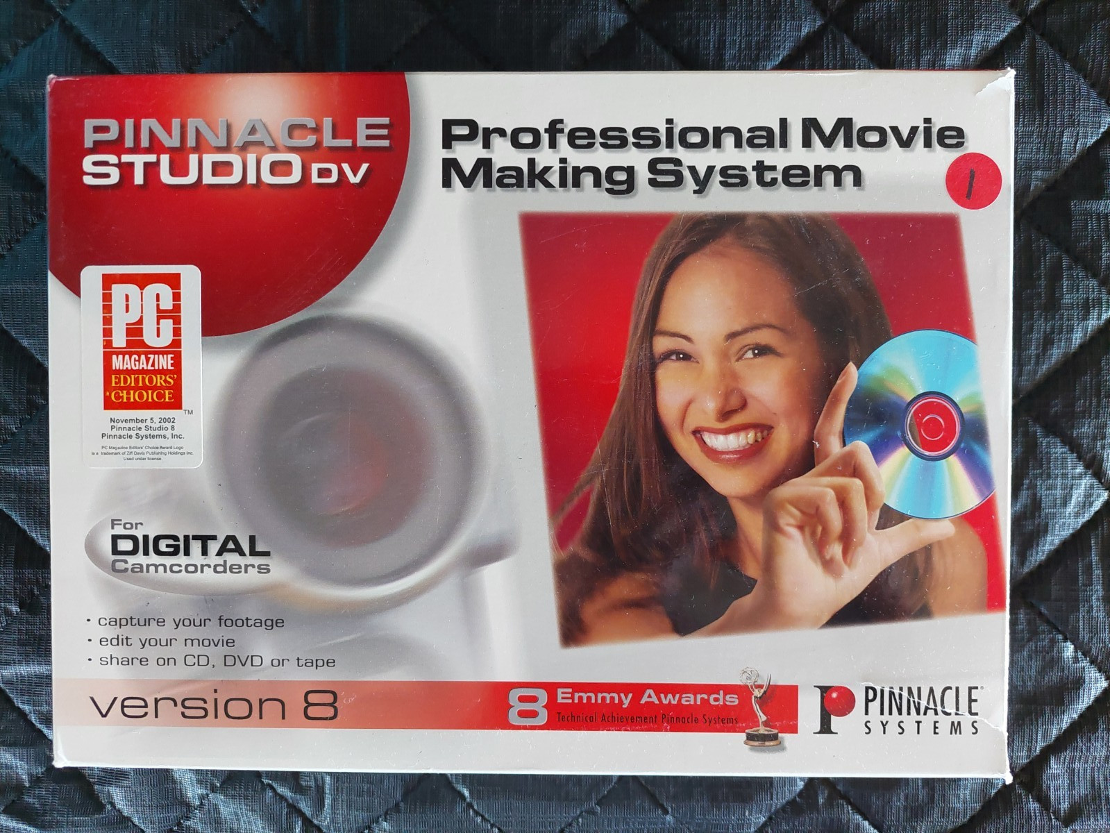 Pinnacle Studio Version 8 Professional Movie Making System DVD software