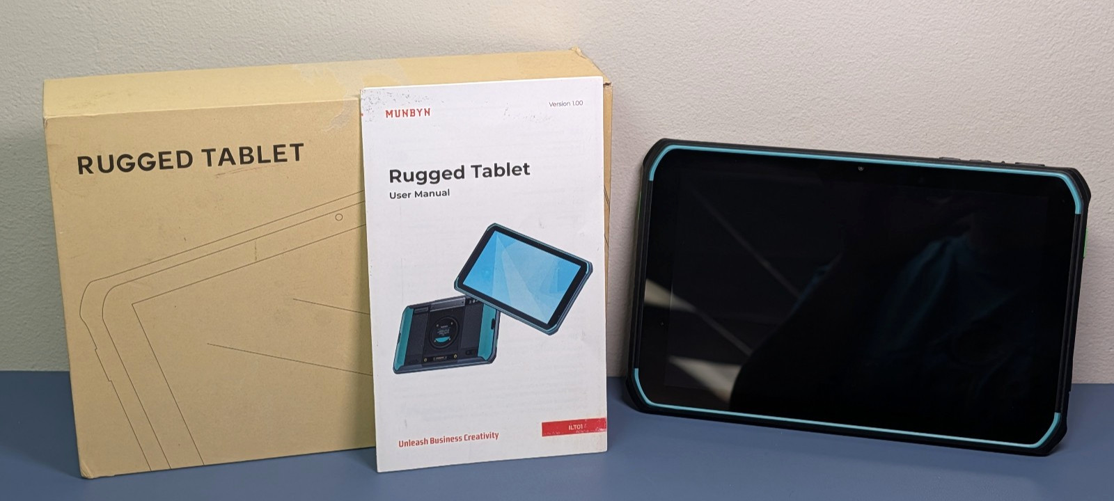 MUNBYN ILT01P Rugged Tablet Android 13 6GB 128GB – Works but SCANNER NOT WORKING