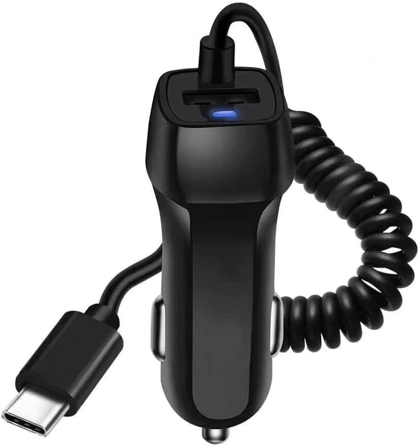 Power Car Charger w/USB Charging Port for TCL Flip 3