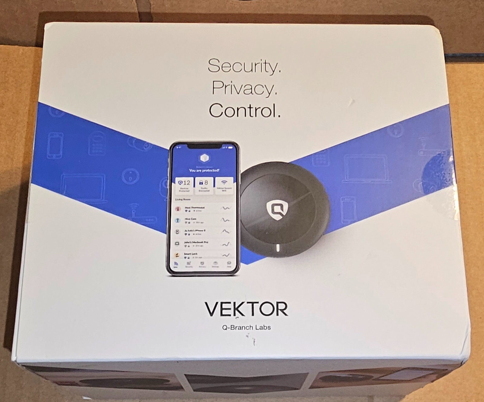Q-Branch Labs Vektor Network Scanner Security WiFi Network Privacy Device VPN