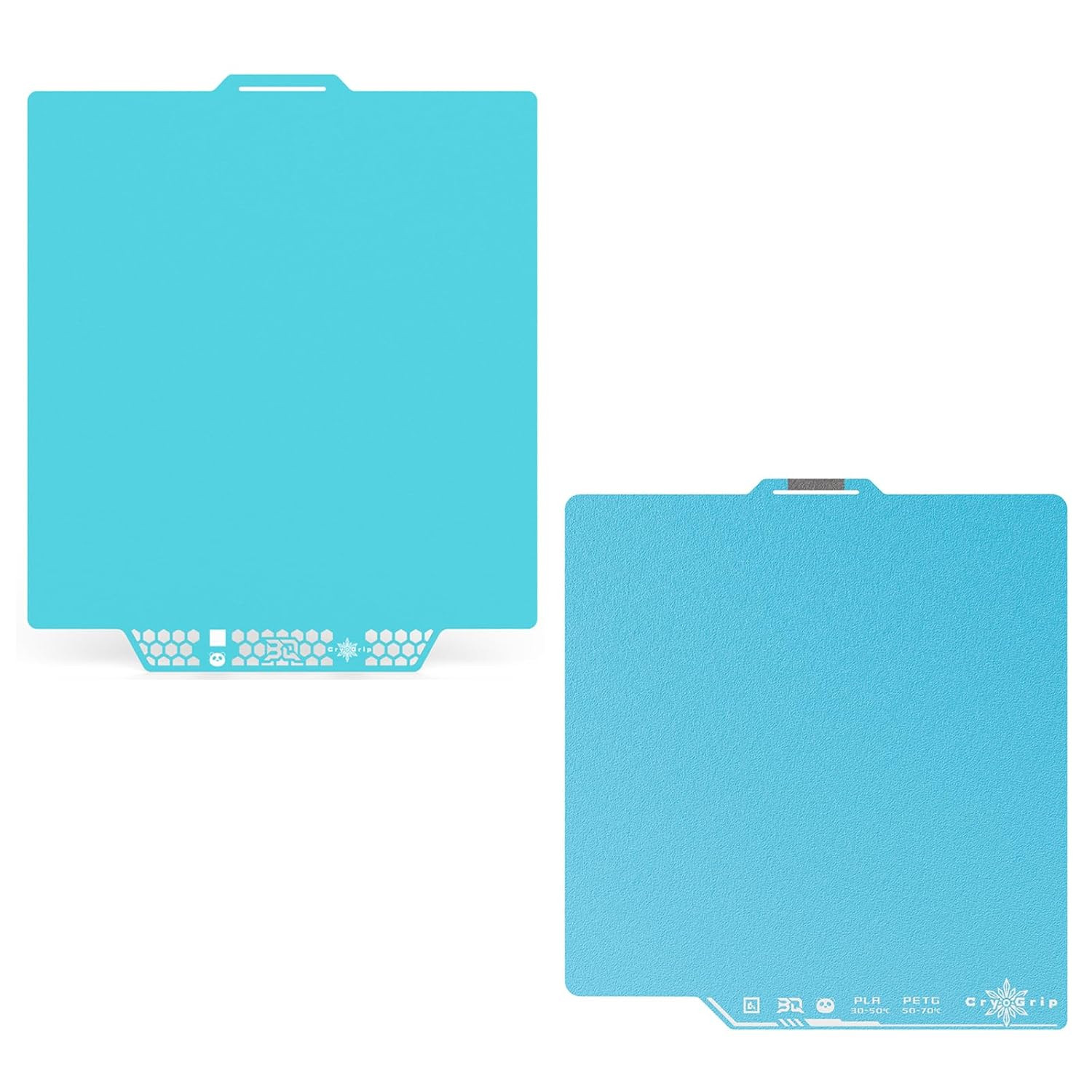 BIQU Cryogrip Pro Glacier + Frostbite Panda Build Plate, for Bambu-Lab P1S P1P